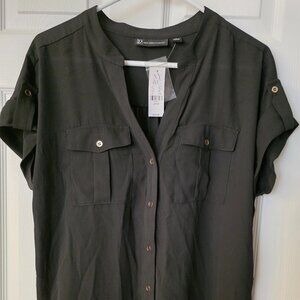 NY & Co. Black blouse size L